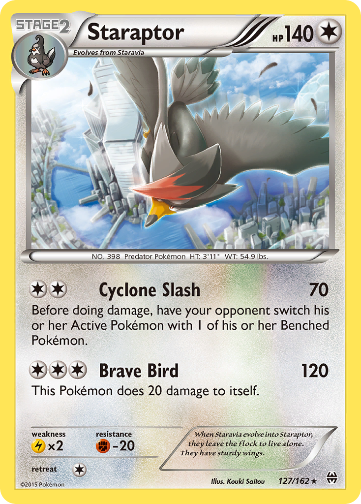 Staraptor (127/162) [XY: BREAKthrough] | Gear Gaming Bentonville