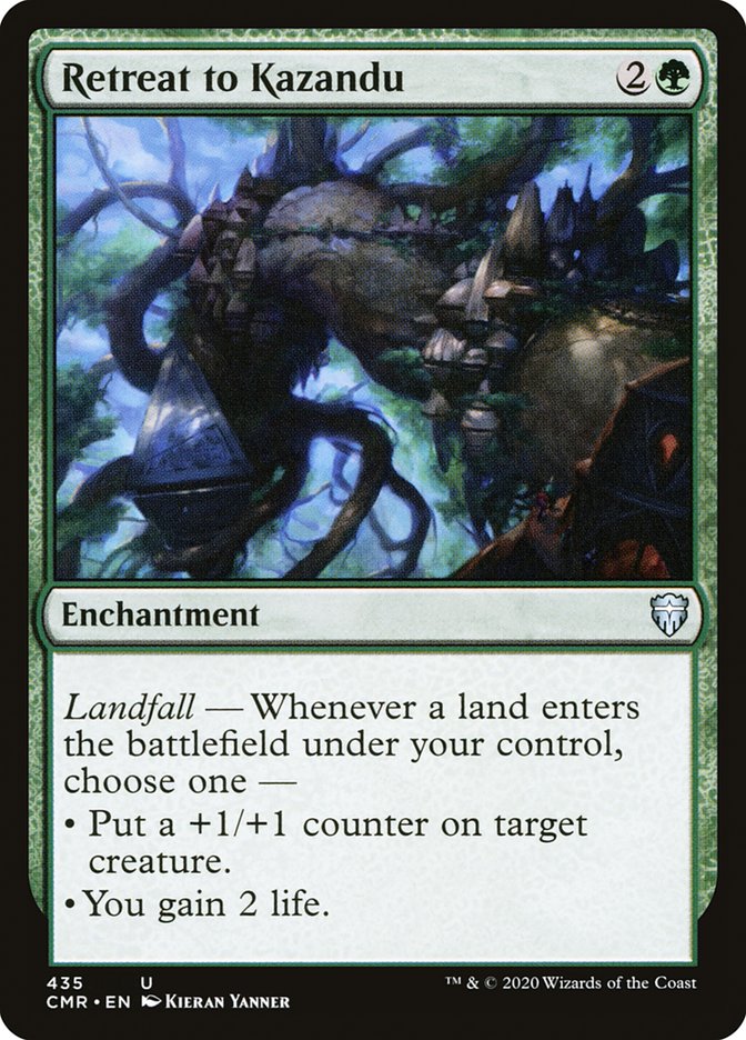 Retreat to Kazandu [Commander Legends] | Gear Gaming Bentonville