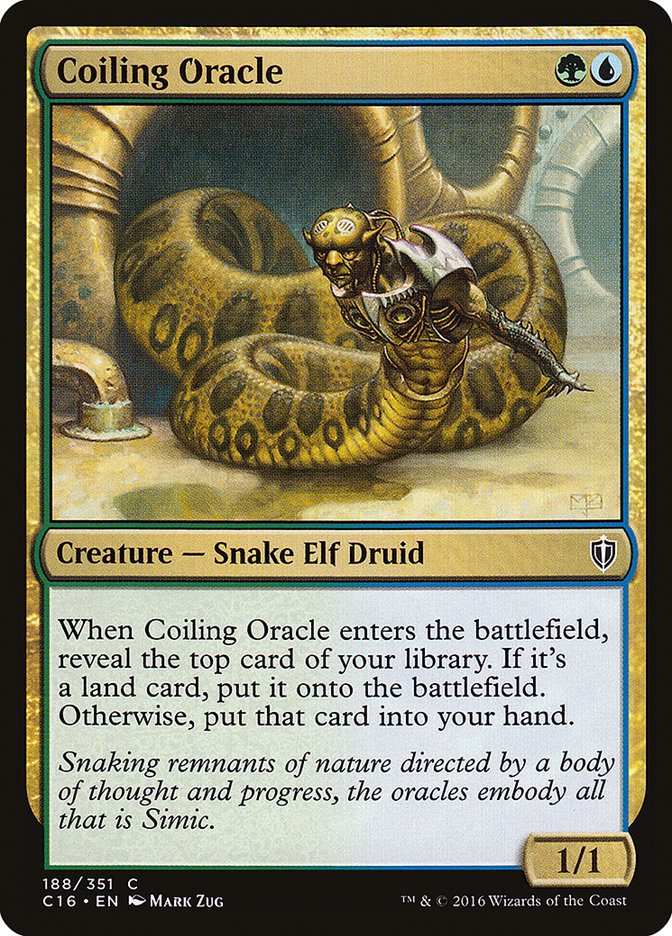 Coiling Oracle [Commander 2016] | Gear Gaming Bentonville