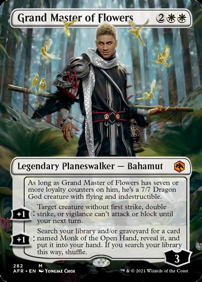 Grand Master of Flowers (Borderless) [Dungeons & Dragons: Adventures in the Forgotten Realms] | Gear Gaming Bentonville