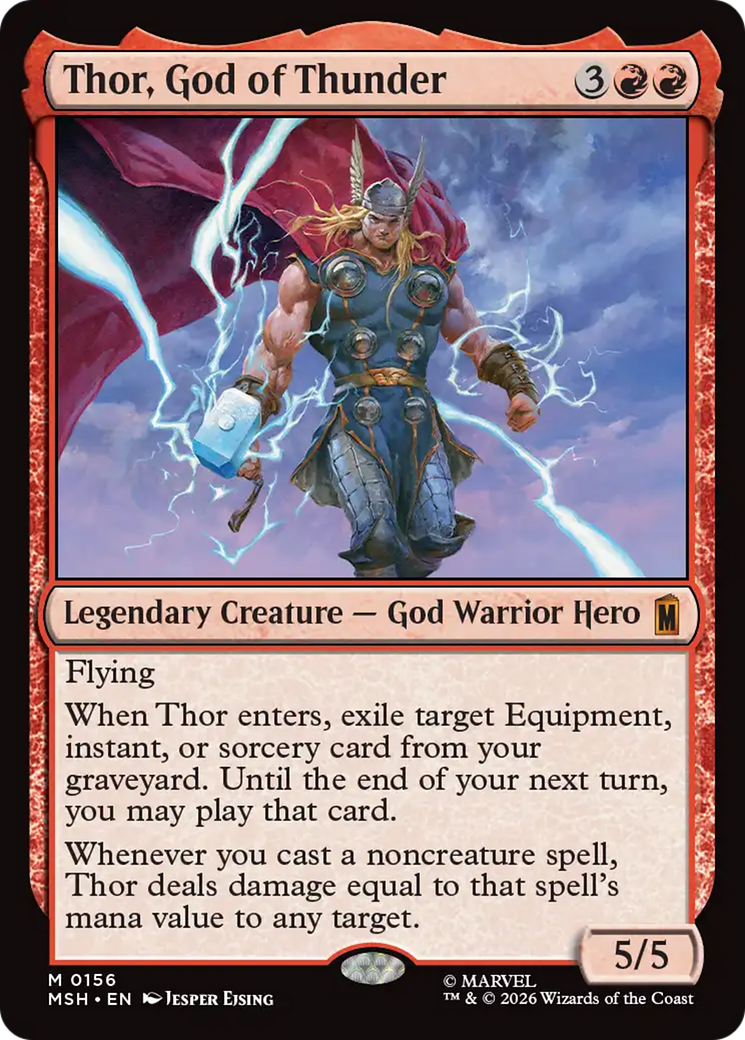 Thor, God of Thunder [Marvel Super Heroes] | Gear Gaming Bentonville