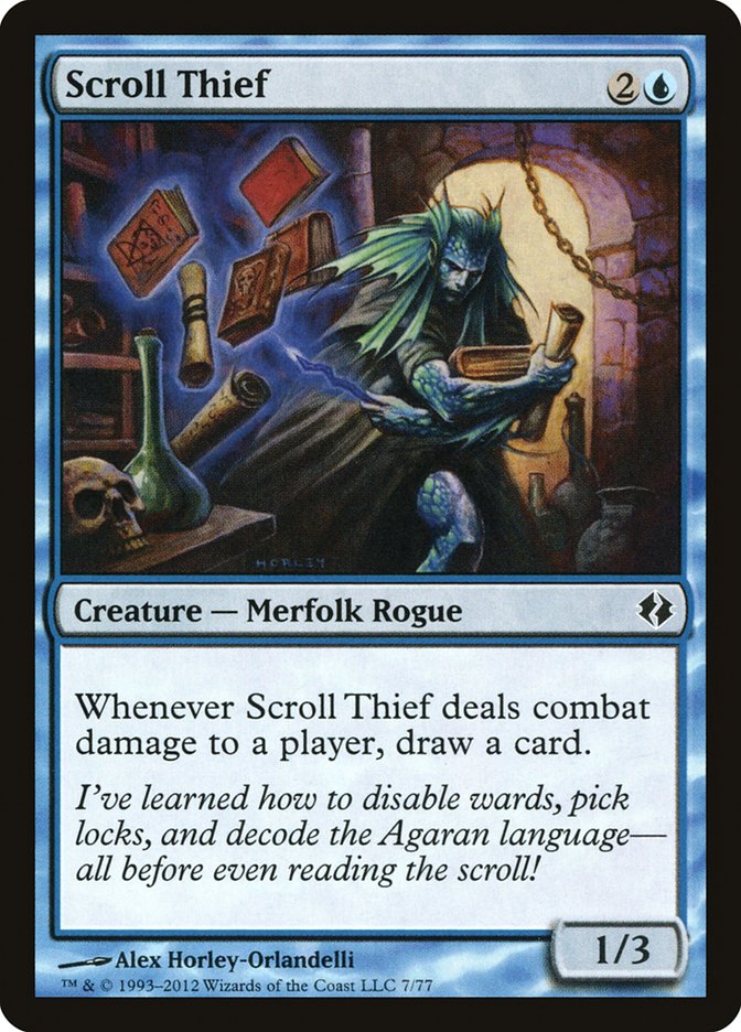 Scroll Thief [Duel Decks: Venser vs. Koth] | Gear Gaming Bentonville