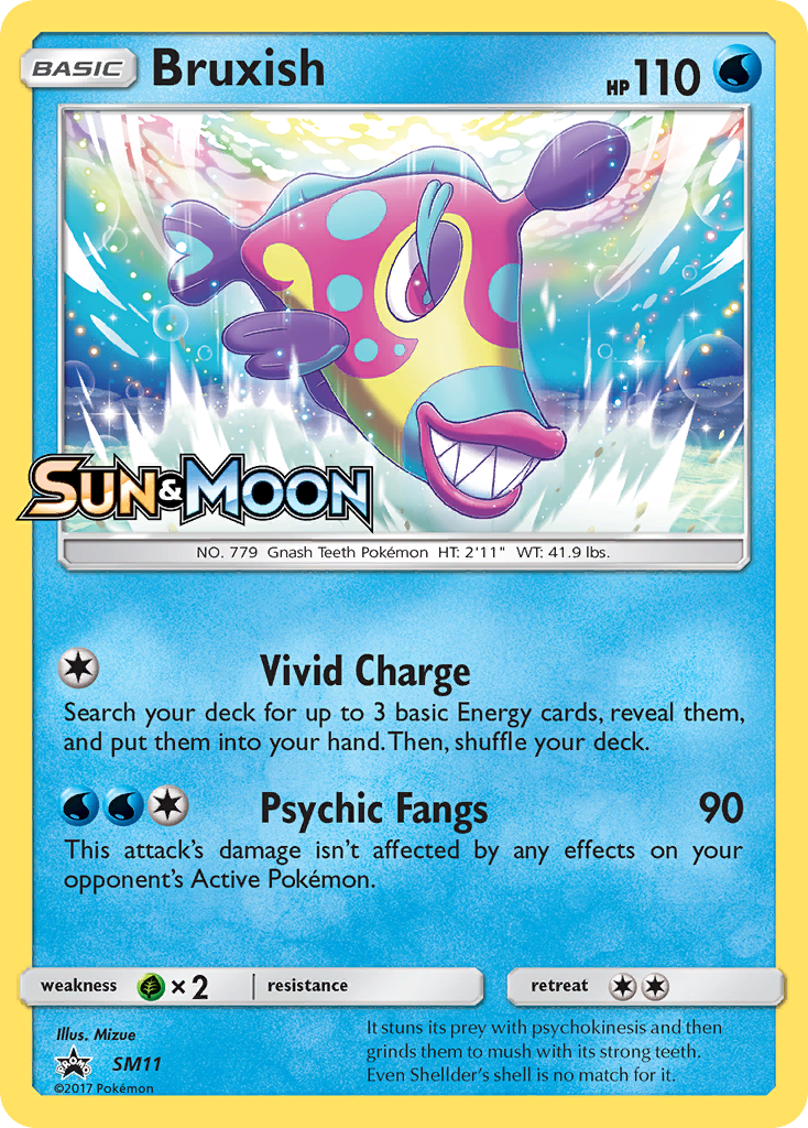 Bruxish (SM11) [Sun & Moon: Black Star Promos] | Gear Gaming Bentonville