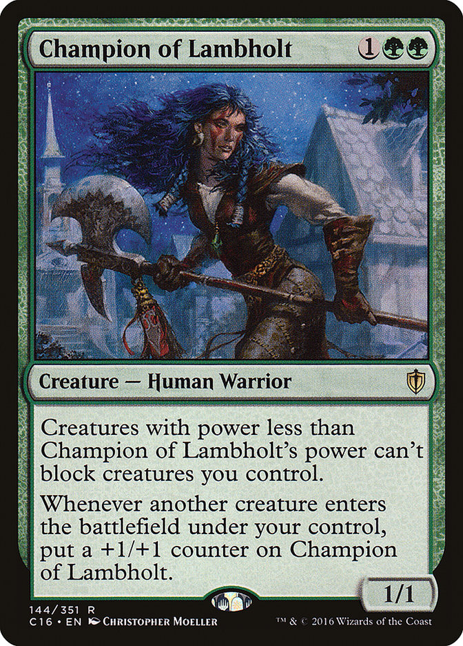 Champion of Lambholt [Commander 2016] | Gear Gaming Bentonville