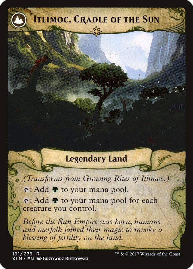 Growing Rites of Itlimoc // Itlimoc, Cradle of the Sun [Ixalan] | Gear Gaming Bentonville