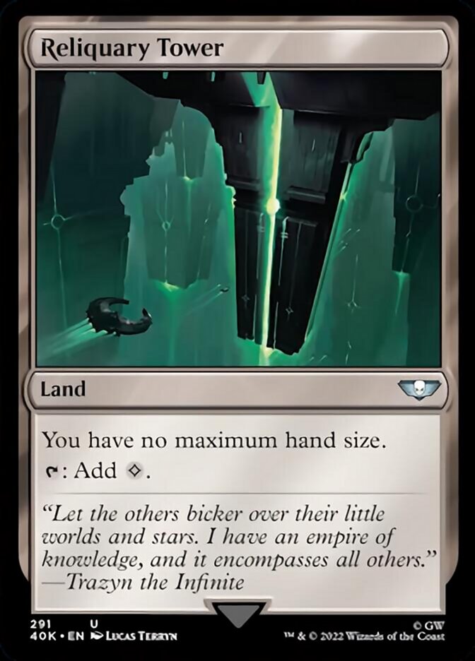 Reliquary Tower (Surge Foil) [Warhammer 40,000] | Gear Gaming Bentonville