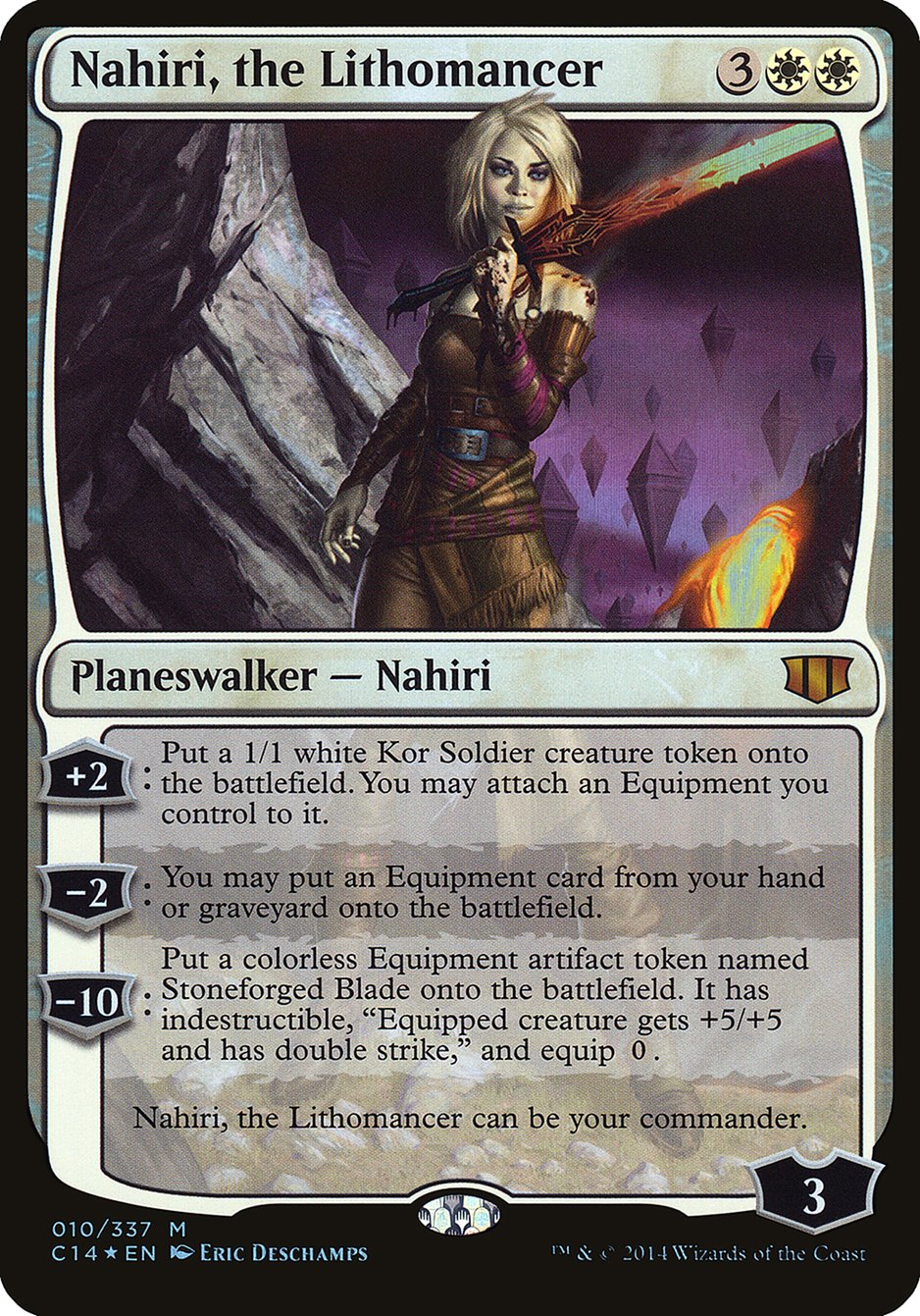 Nahiri, the Lithomancer (Oversized) [Commander 2014 Oversized] | Gear Gaming Bentonville