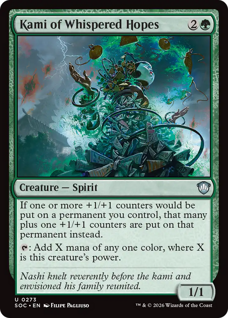 Kami of Whispered Hopes [Secrets of Strixhaven Commander] | Gear Gaming Bentonville