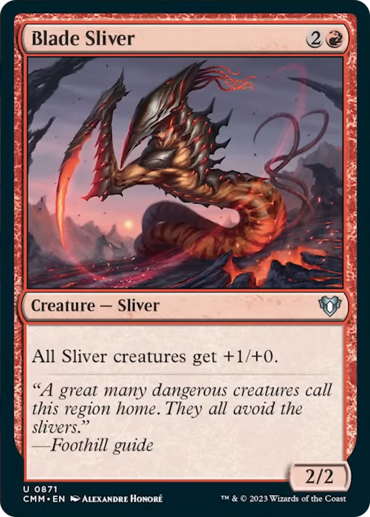 Blade Sliver [Commander Masters] | Gear Gaming Bentonville