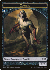 Demon (012/036) // Zombie (016/036) Double-Sided Token [Commander 2014 Tokens] | Gear Gaming Bentonville