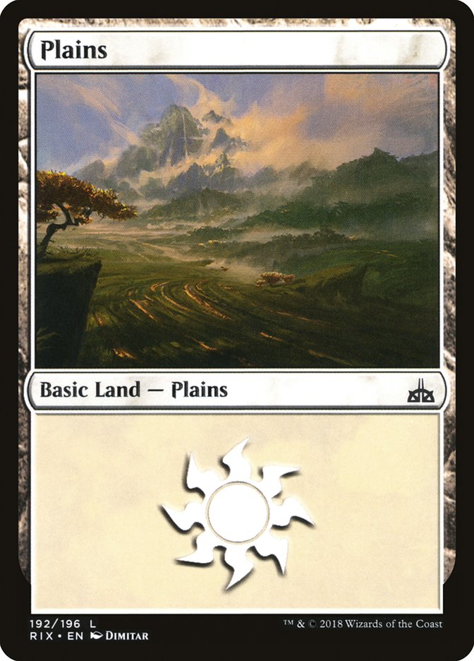 Plains (192) [Rivals of Ixalan] | Gear Gaming Bentonville