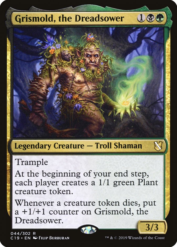Grismold, the Dreadsower [Commander 2019] | Gear Gaming Bentonville
