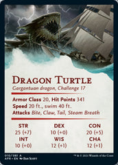 Dragon Turtle Art Card [Dungeons & Dragons: Adventures in the Forgotten Realms Art Series] | Gear Gaming Bentonville