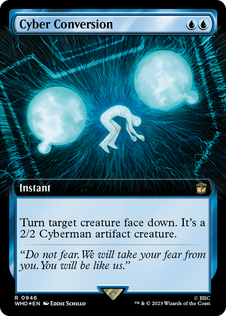 Cyber Conversion (Extended Art) (Surge Foil) [Doctor Who] | Gear Gaming Bentonville
