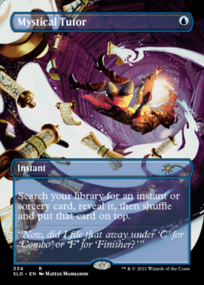 Mystical Tutor (Borderless) [Secret Lair Drop Series] | Gear Gaming Bentonville