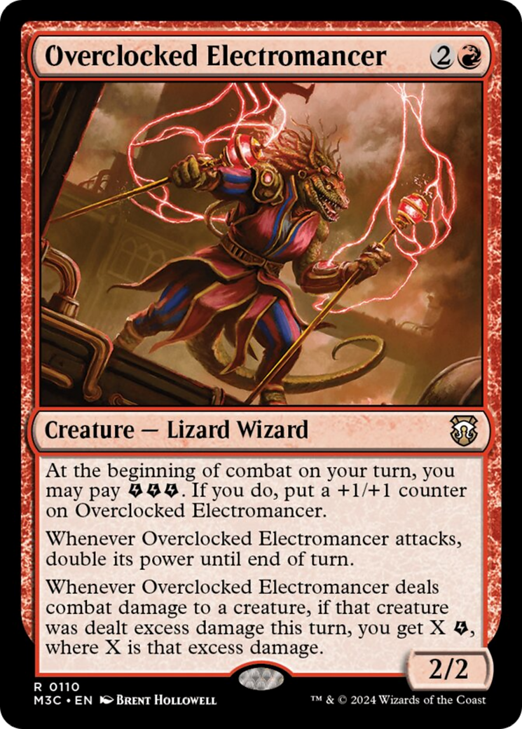 Overclocked Electromancer [Modern Horizons 3 Commander] | Gear Gaming Bentonville