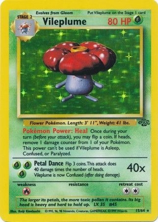 Vileplume (15/64) [Jungle Unlimited] | Gear Gaming Bentonville