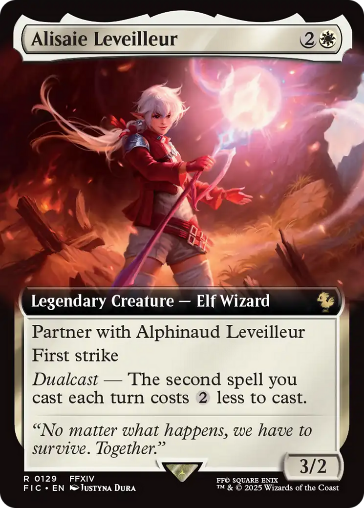 Alisaie Leveilleur (Extended Art) [FINAL FANTASY Commander] | Gear Gaming Bentonville