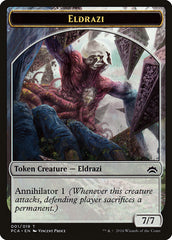 Eldrazi Spawn (004) // Eldrazi Double-Sided Token [Planechase Anthology Tokens] | Gear Gaming Bentonville