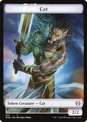 Phyrexian Goblin // Cat Double-Sided Token [Phyrexia: All Will Be One Tokens] | Gear Gaming Bentonville