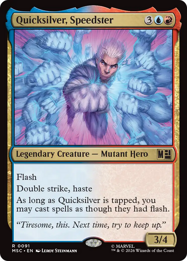 Quicksilver, Speedster [Marvel Super Heroes Commander] | Gear Gaming Bentonville