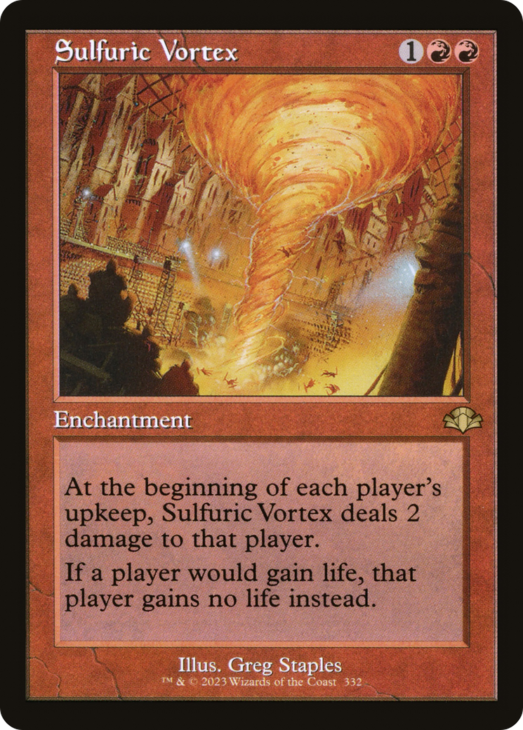 Sulfuric Vortex (Retro) [Dominaria Remastered] | Gear Gaming Bentonville
