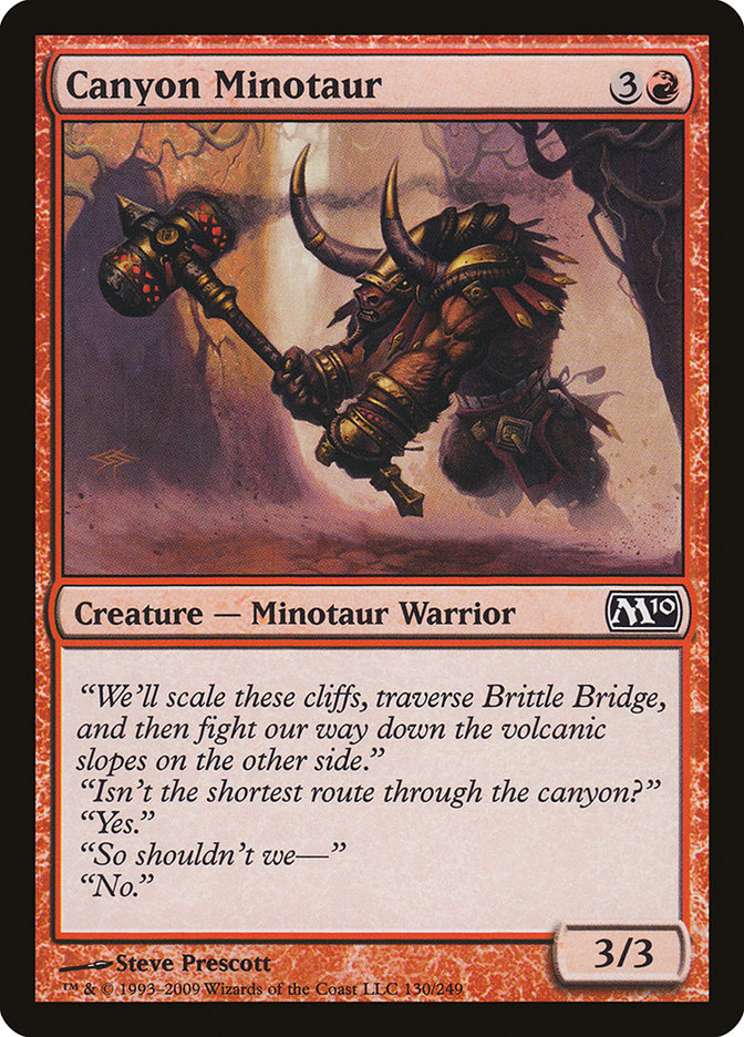 Canyon Minotaur [Magic 2010] | Gear Gaming Bentonville