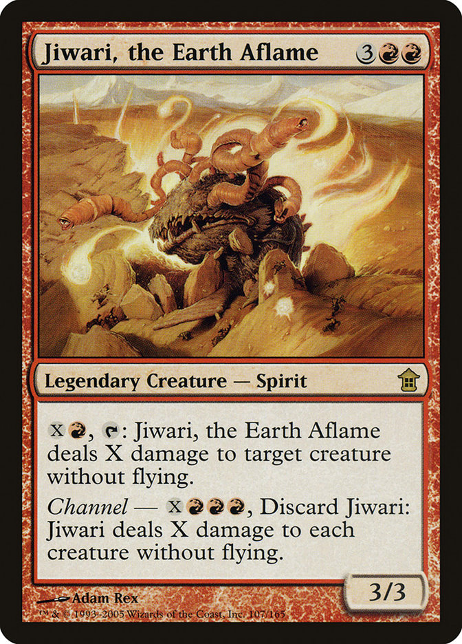 Jiwari, the Earth Aflame [Saviors of Kamigawa] | Gear Gaming Bentonville