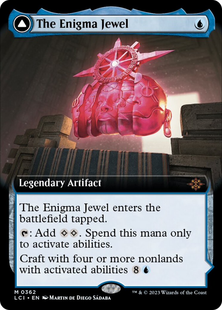 The Enigma Jewel // Locus of Enlightenment (Extended Art) [The Lost Caverns of Ixalan] | Gear Gaming Bentonville