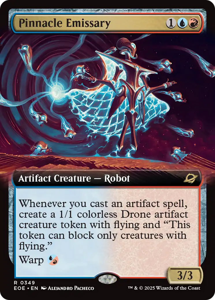 Pinnacle Emissary (Extended Art) [Edge of Eternities] | Gear Gaming Bentonville