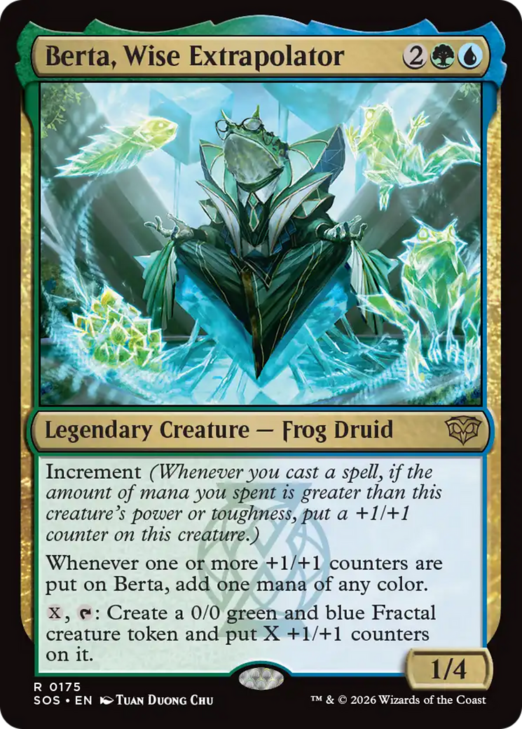 Berta, Wise Extrapolator [Secrets of Strixhaven] | Gear Gaming Bentonville