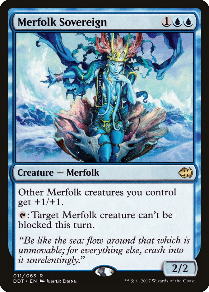 Merfolk Sovereign [Duel Decks: Merfolk vs. Goblins] | Gear Gaming Bentonville