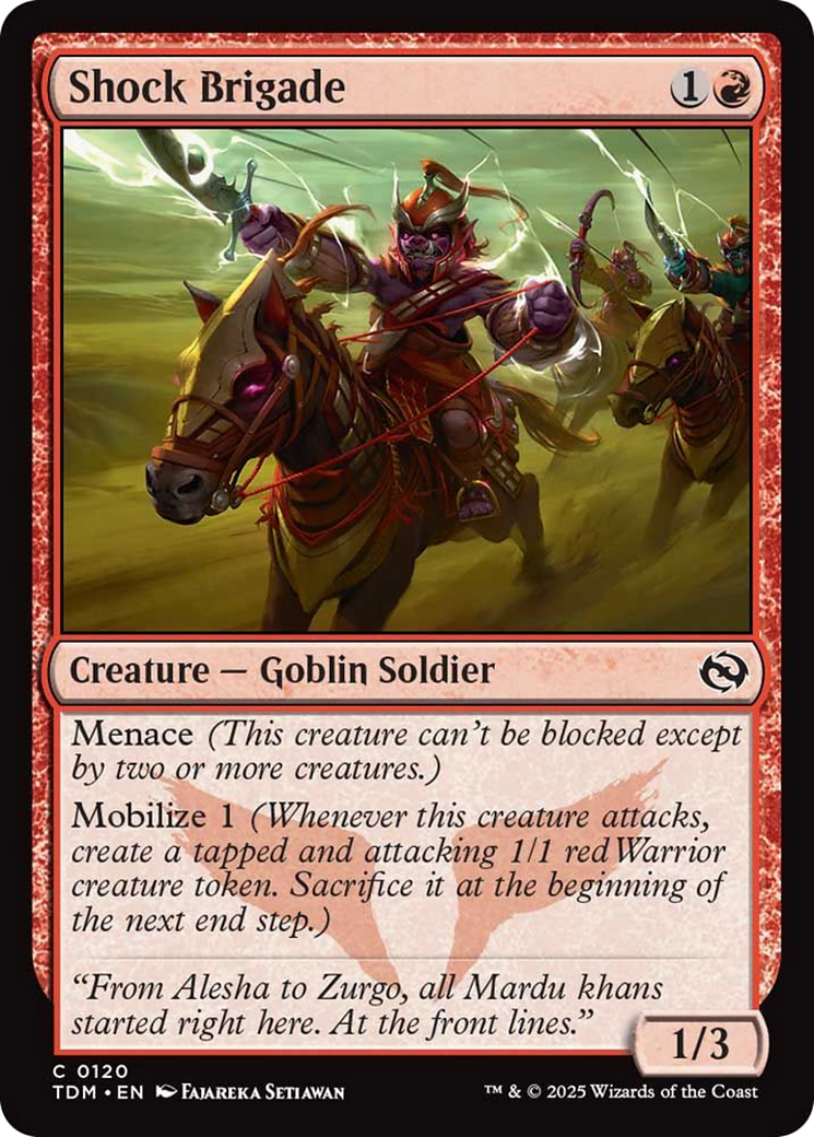 Shock Brigade [Tarkir: Dragonstorm] | Gear Gaming Bentonville