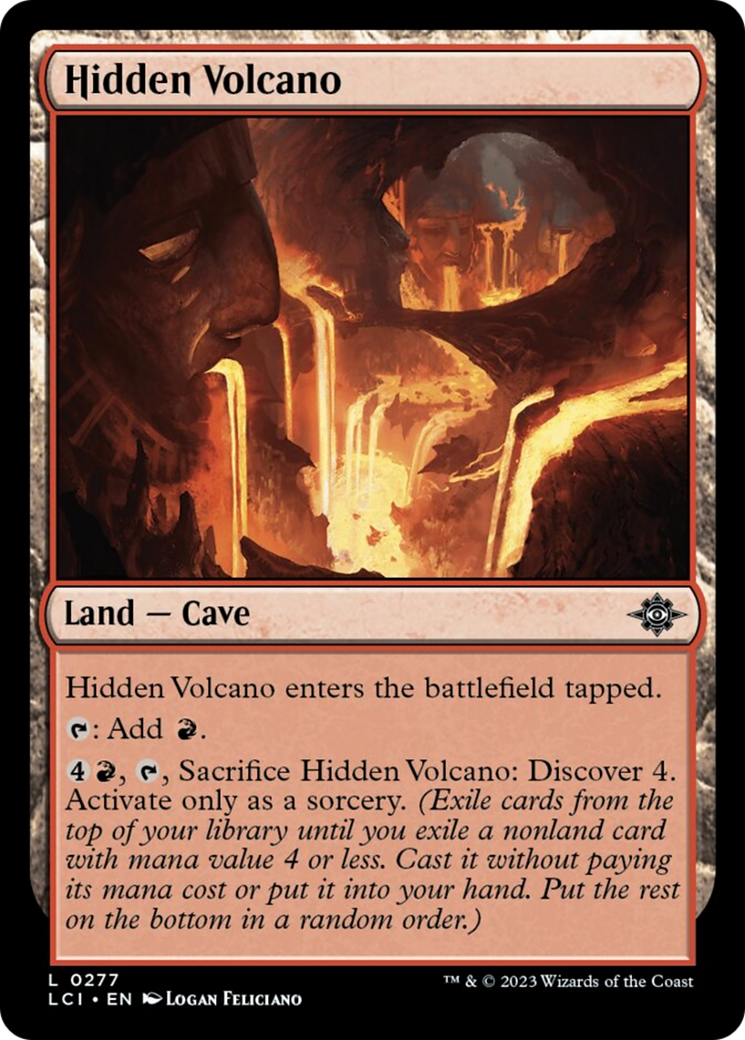 Hidden Volcano [The Lost Caverns of Ixalan] | Gear Gaming Bentonville