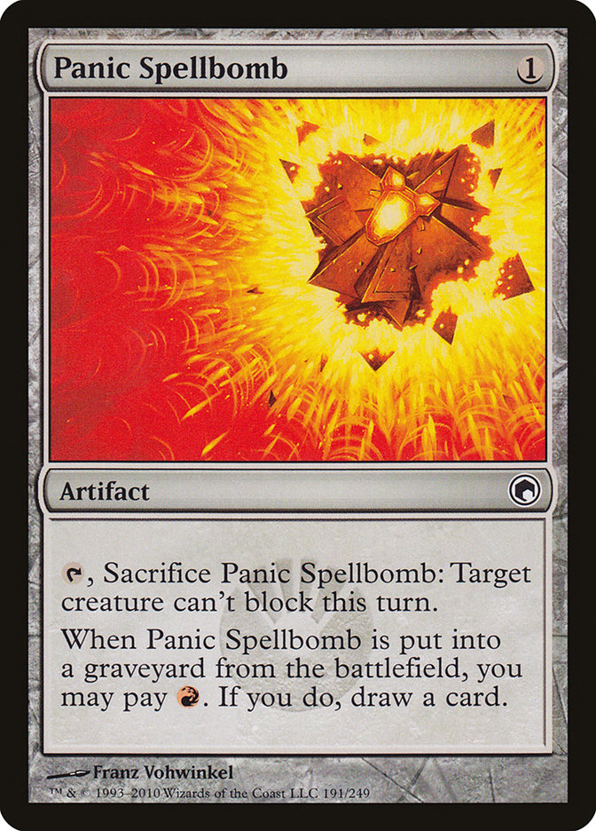 Panic Spellbomb [Scars of Mirrodin] | Gear Gaming Bentonville