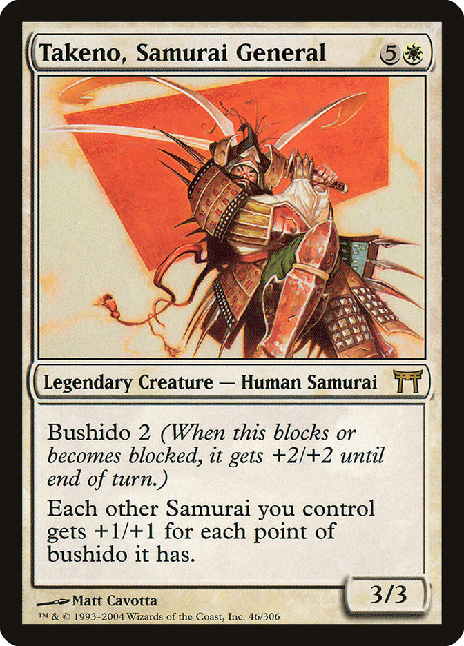 Takeno, Samurai General [Champions of Kamigawa] | Gear Gaming Bentonville