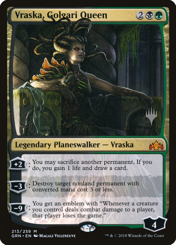 Vraska, Golgari Queen (Promo Pack) [Guilds of Ravnica Promos] | Gear Gaming Bentonville
