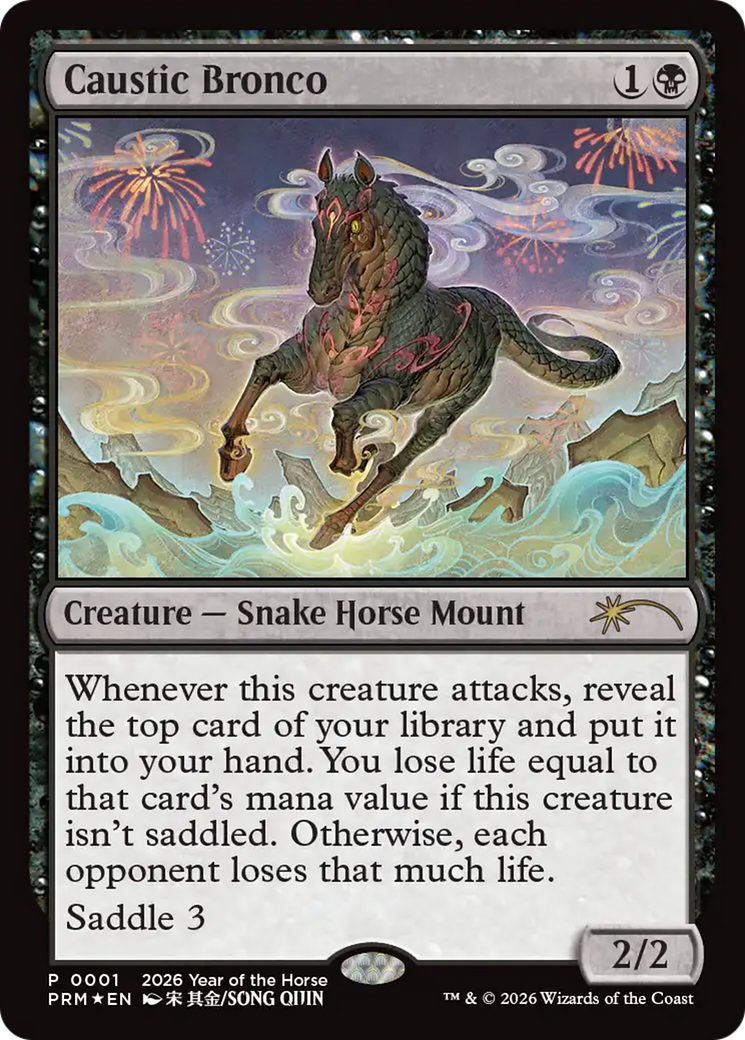 Caustic Bronco (Year of the Horse 2026) [Standard Showdown Promos] | Gear Gaming Bentonville