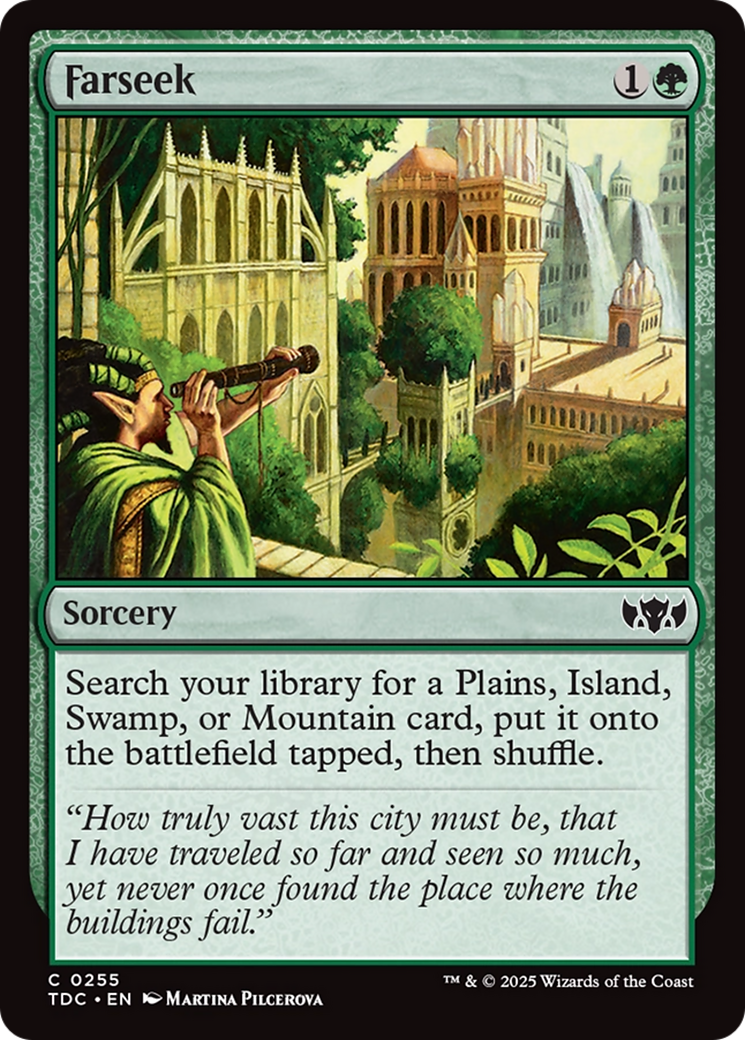 Farseek [Tarkir: Dragonstorm Commander] | Gear Gaming Bentonville
