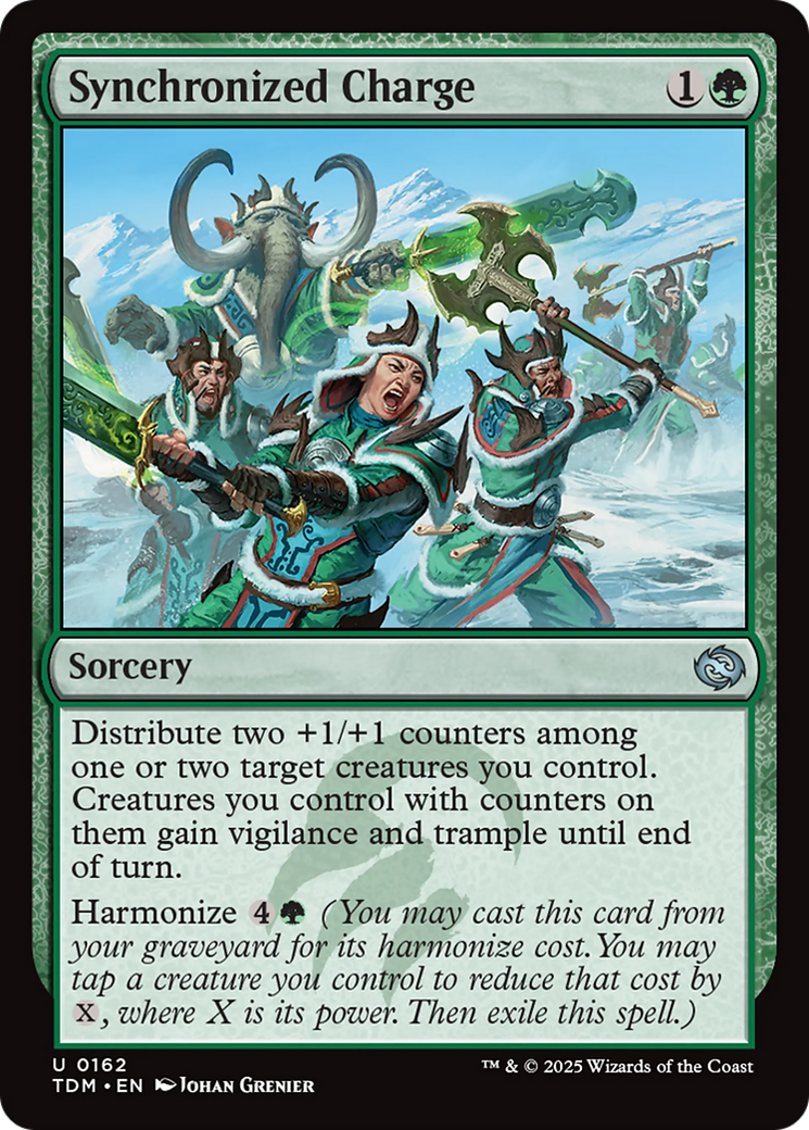 Synchronized Charge [Tarkir: Dragonstorm] | Gear Gaming Bentonville
