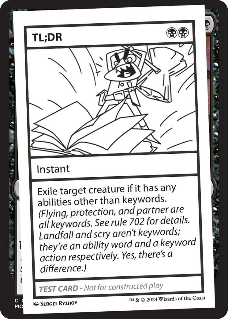 TL;DR [Mystery Booster 2 Playtest Cards] | Gear Gaming Bentonville