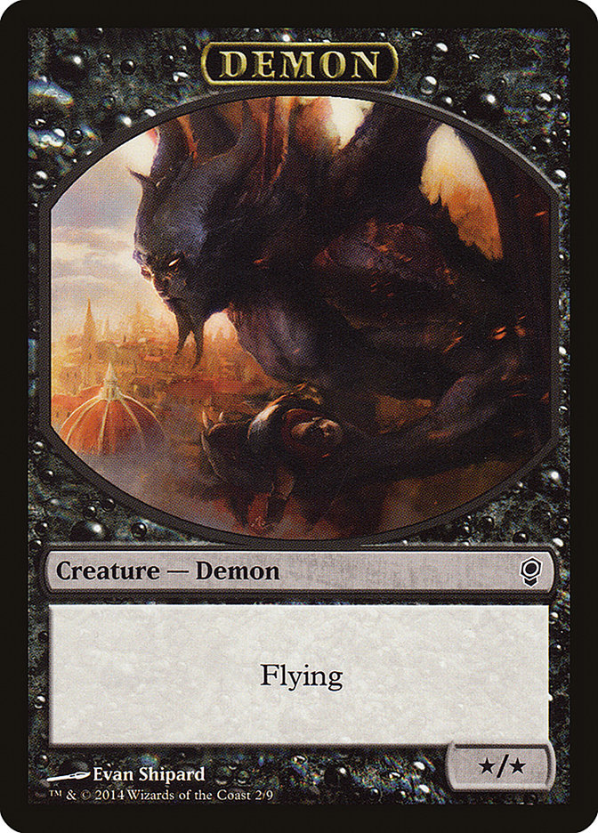 Demon Token [Conspiracy Tokens] | Gear Gaming Bentonville