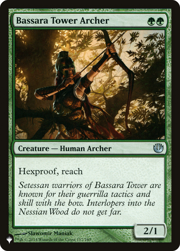 Bassara Tower Archer [The List Reprints] | Gear Gaming Bentonville