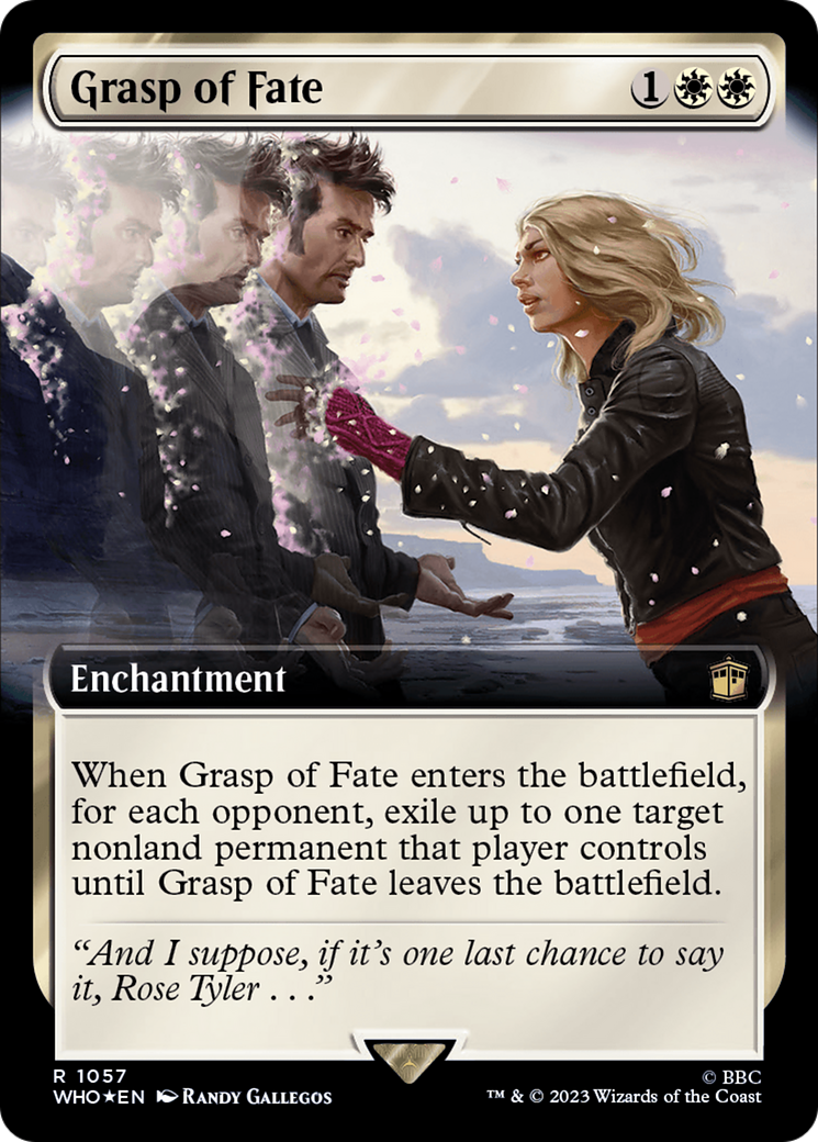 Grasp of Fate (Extended Art) (Surge Foil) [Doctor Who] | Gear Gaming Bentonville