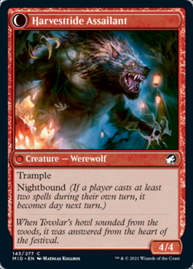 Harvesttide Infiltrator // Harvesttide Assailant [Innistrad: Midnight Hunt] | Gear Gaming Bentonville