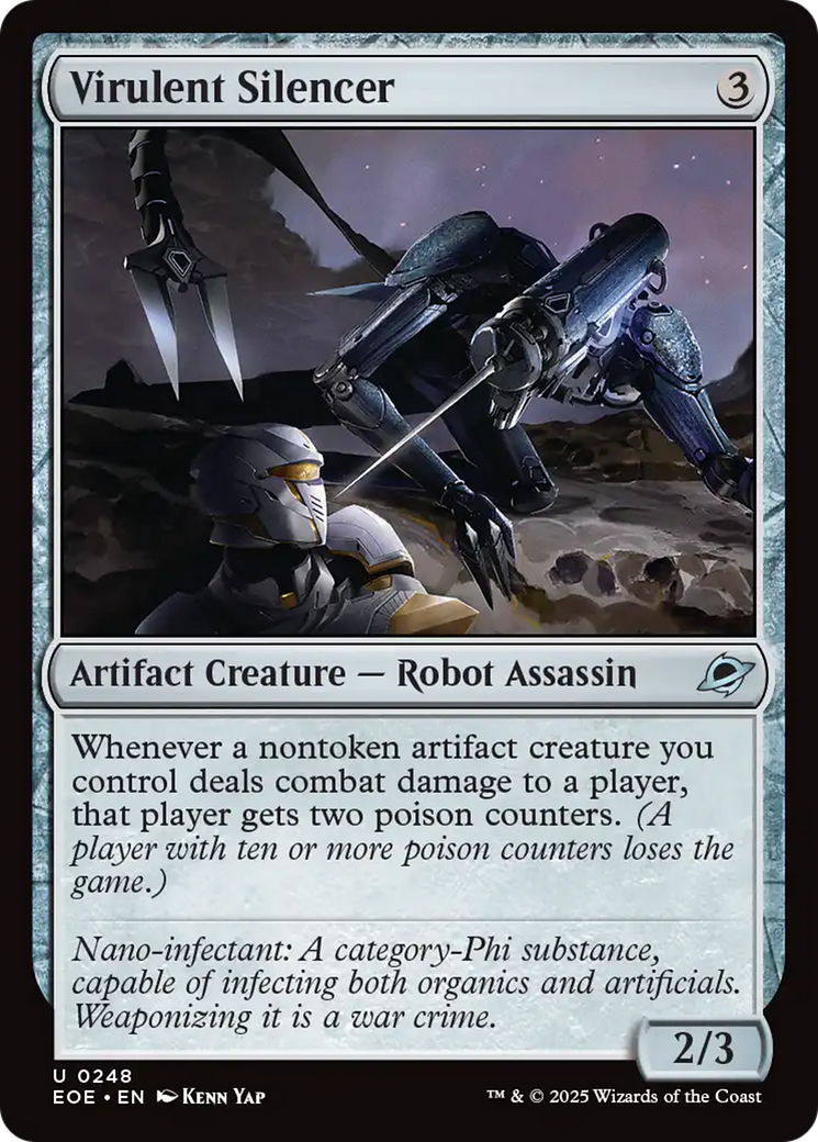 Virulent Silencer [Edge of Eternities] | Gear Gaming Bentonville