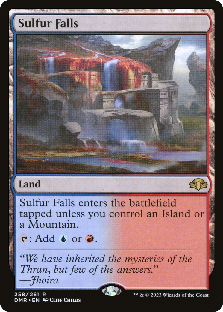 Sulfur Falls [Dominaria Remastered] | Gear Gaming Bentonville