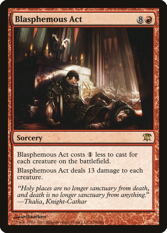 Blasphemous Act [Innistrad] | Gear Gaming Bentonville