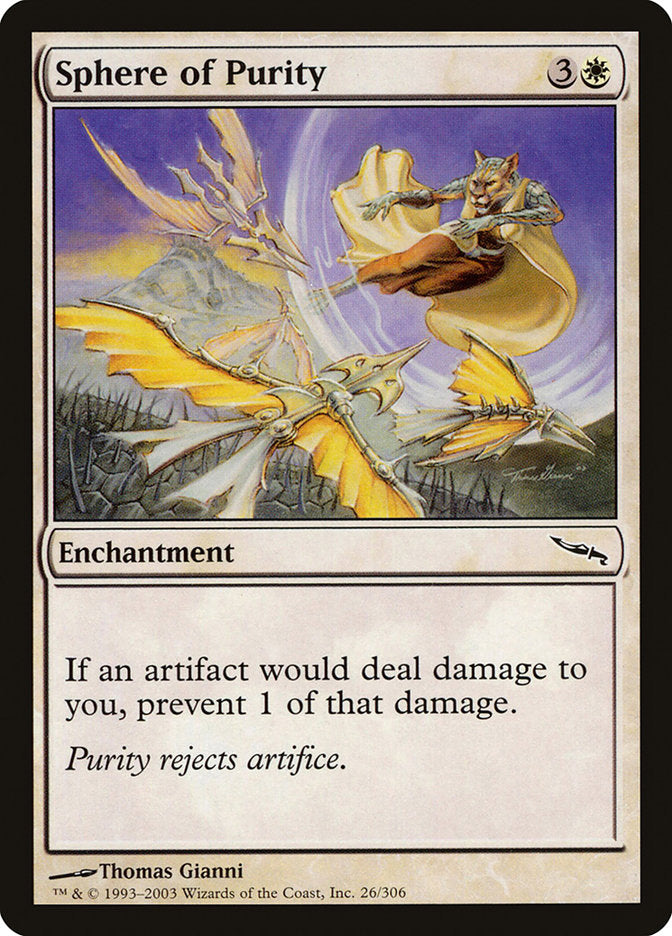 Sphere of Purity [Mirrodin] | Gear Gaming Bentonville