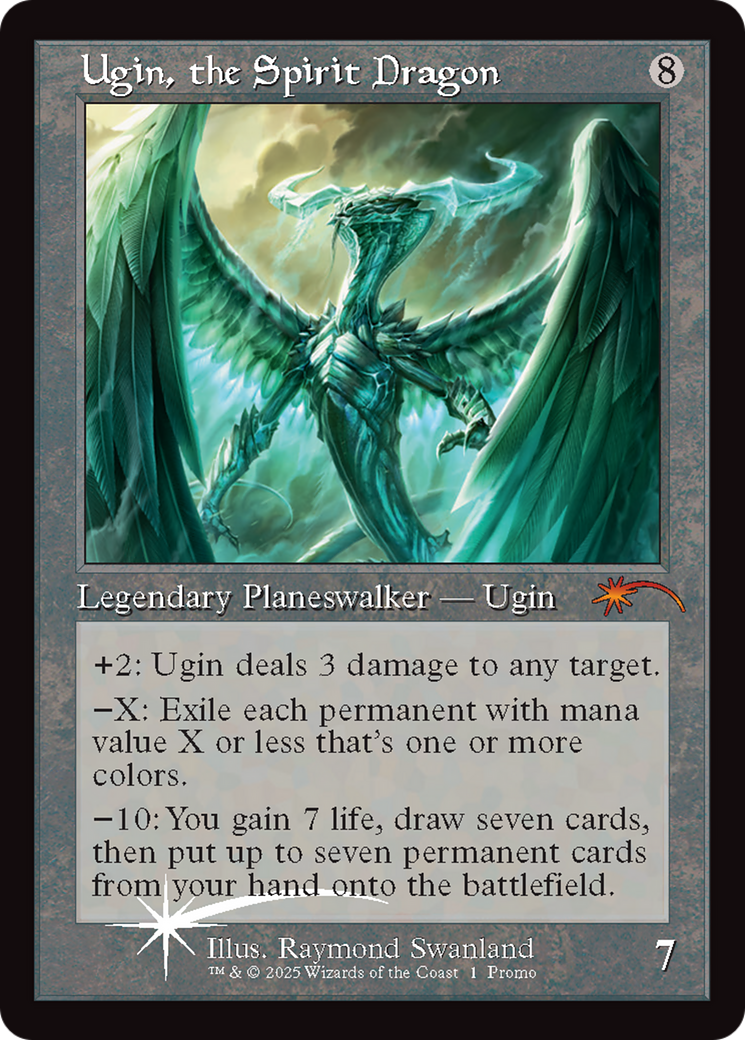 Ugin, the Spirit Dragon (Retro Frame) [Secret Lair Drop Series] | Gear Gaming Bentonville